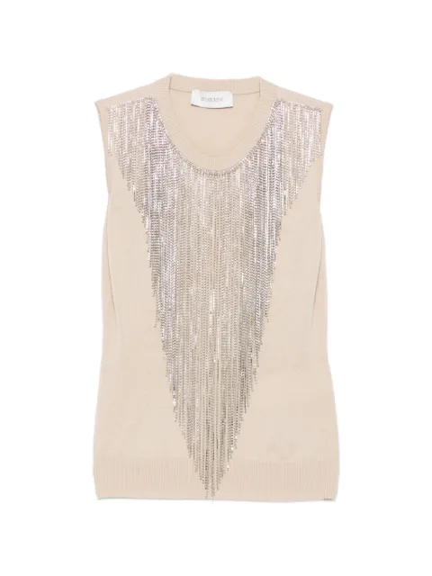 Sportmax top con detalles de cristal