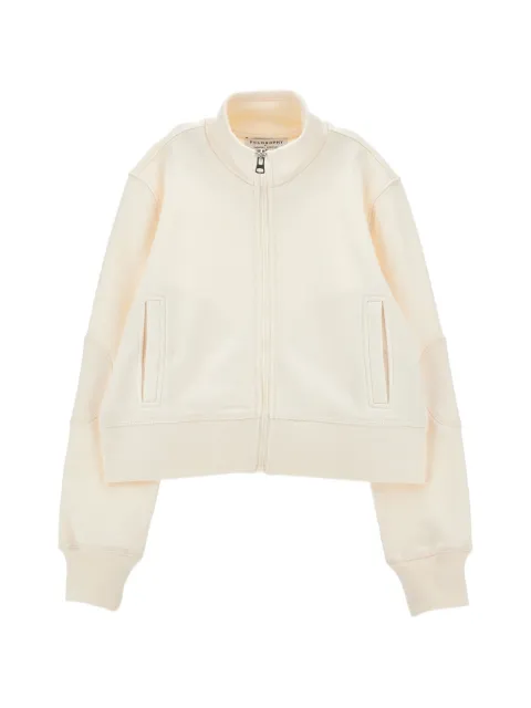 Philosophy Di Lorenzo Serafini Kids logo-embroidered zip-up sweatshirt