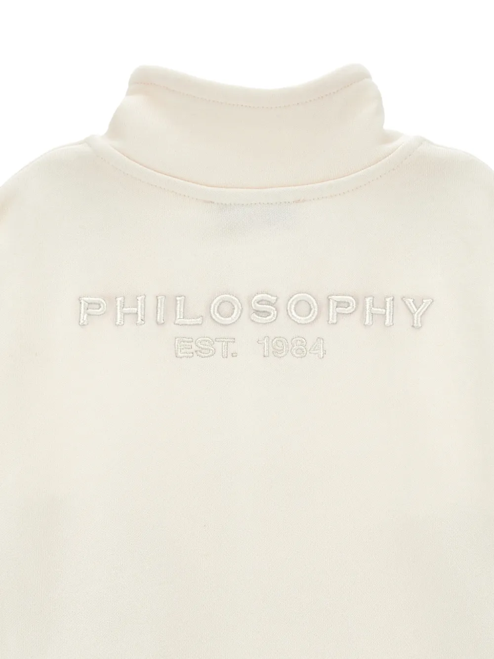 Philosophy Di Lorenzo Serafini Kids Sweater met geborduurd logo Beige