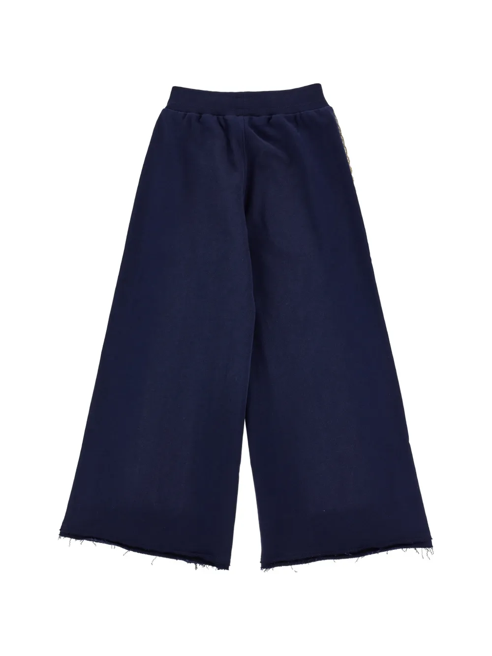 Philosophy Di Lorenzo Serafini Kids Trainingsbroek met franje en kant afwerking Blauw
