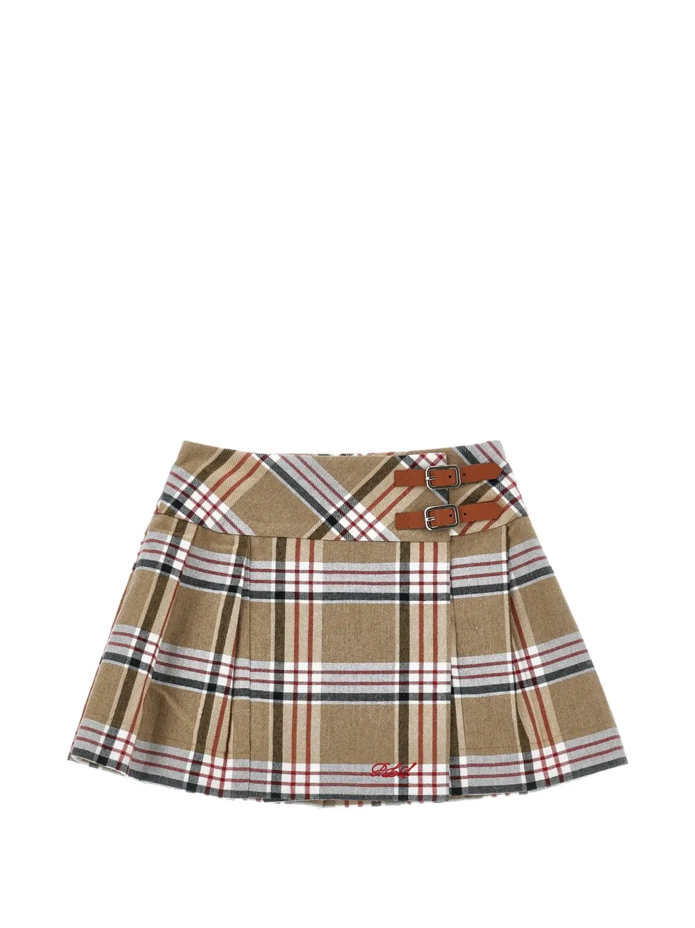 Philosophy Di Lorenzo Serafini Kids Gonna plissettata a quadri - Toni neutri