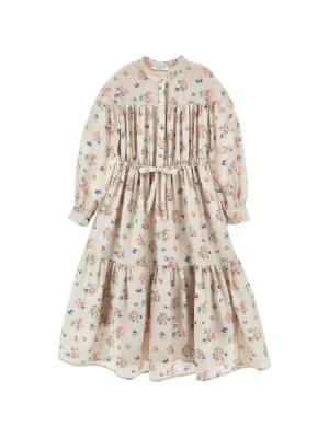 Bonpoint チェリープリント ワンピース | ニュートラル | FARFETCH JP