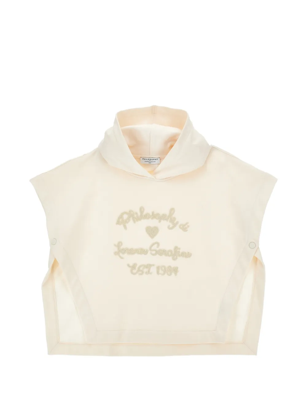 Philosophy Di Lorenzo Serafini Kids Felpa con ricamo - Toni neutri