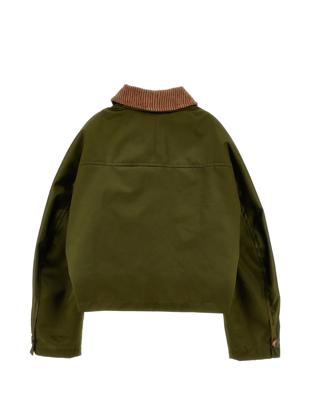Philosophy Di Lorenzo Serafini Kids Jack met ribfluwelen kraag Groen
