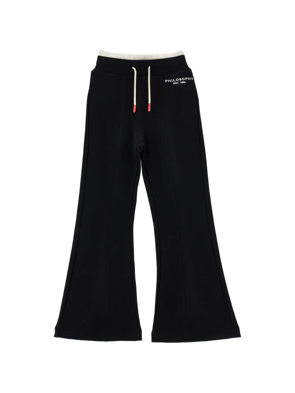 Philosophy Di Lorenzo Serafini Kids Pantaloni svasati con stampa - Nero