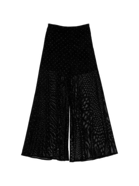 Philosophy Di Lorenzo Serafini Kids pantalon à empiècements en résille et à strass