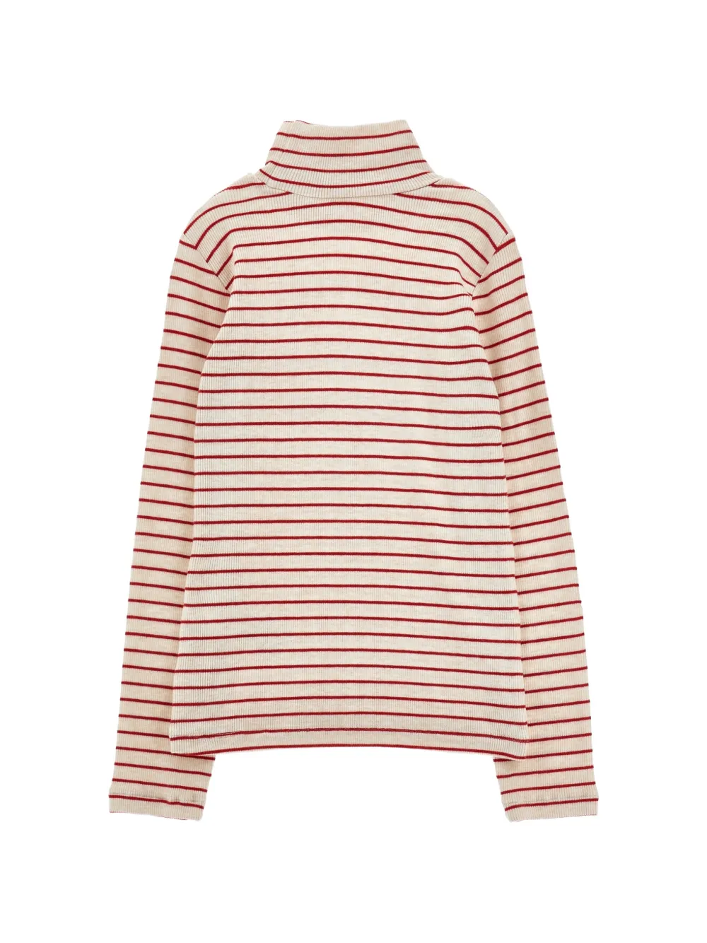 Philosophy Di Lorenzo Serafini Kids Gestreepte trui met geborduurd logo Beige