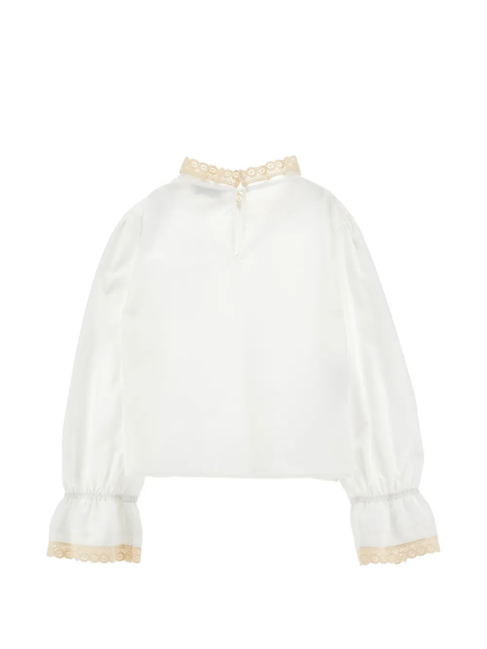 Philosophy Di Lorenzo Serafini Kids Shirt met ruches Wit