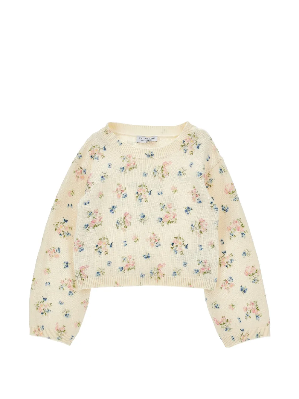 Philosophy Di Lorenzo Serafini Kids Maglione a fiori - Toni neutri