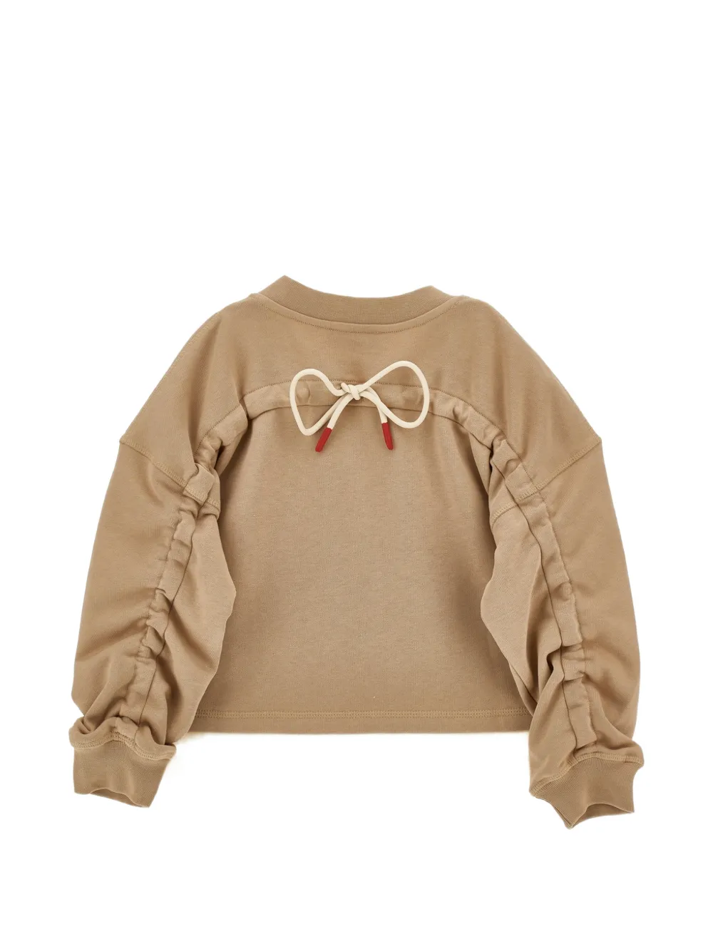 Philosophy Di Lorenzo Serafini Kids Trui met geborduurd logo en gelaagd effect Beige