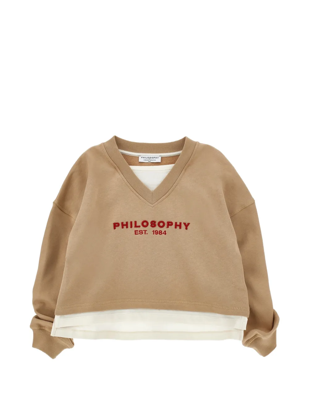 Philosophy Di Lorenzo Serafini Kids Maglione con ricamo - Toni neutri