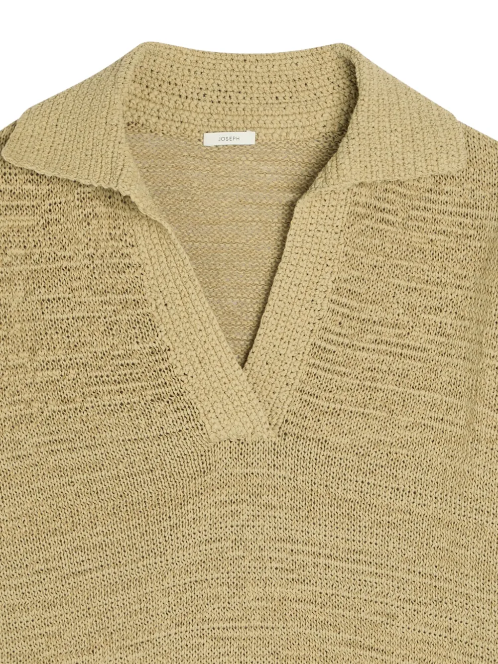 JOSEPH Opengebreid T-shirt Groen