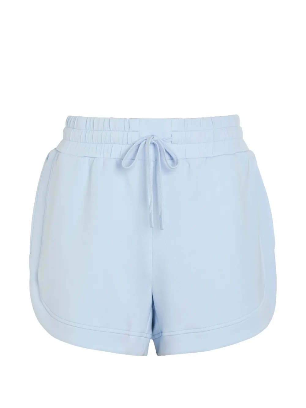 Varley drawstring-waistband curved-hem shorts - Blu
