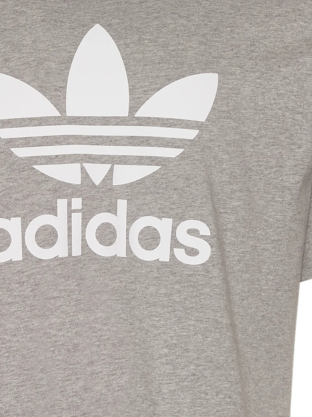 adidas T-shirt met logoprint Grijs