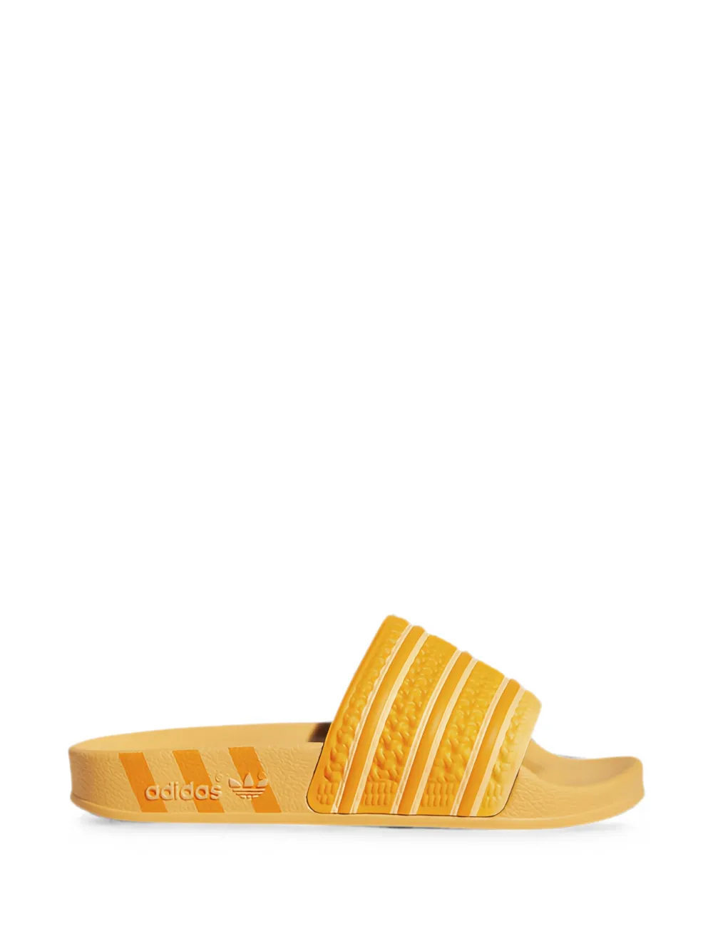 Adidas Kids Adilette gestreepte slippers Oranje