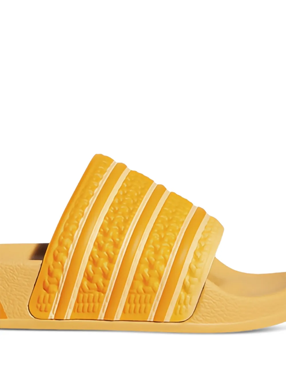 adidas Kids Adilette gestreepte slippers Oranje