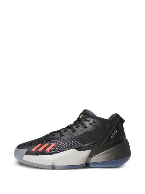 adidas Kids D.O.N. Issue #4 "Xbox - Core Black/Carbon/Grey Three" sneakers