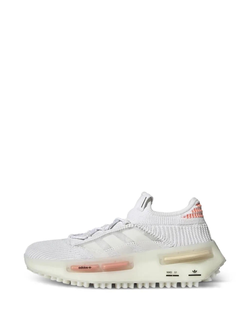 adidas NMD S1 "Cloud White Off White Coral Fusion" sneakers Wit