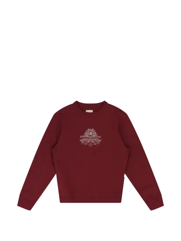Aimé Leon Dore Emblem-logo Sweater in Red
