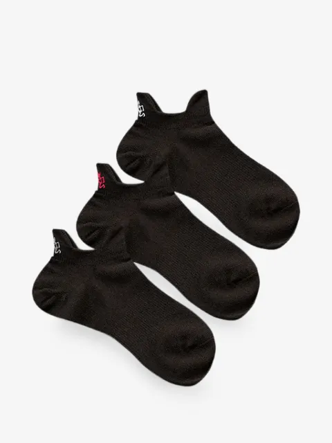 Gramicci logo-embroidered sneaker socks (set of three)