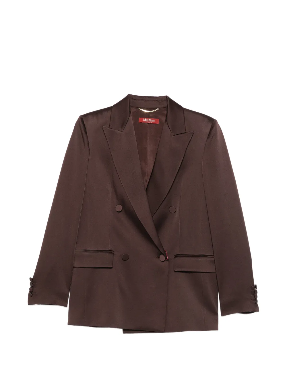 Max Mara Arca double-breasted blazer - Brown