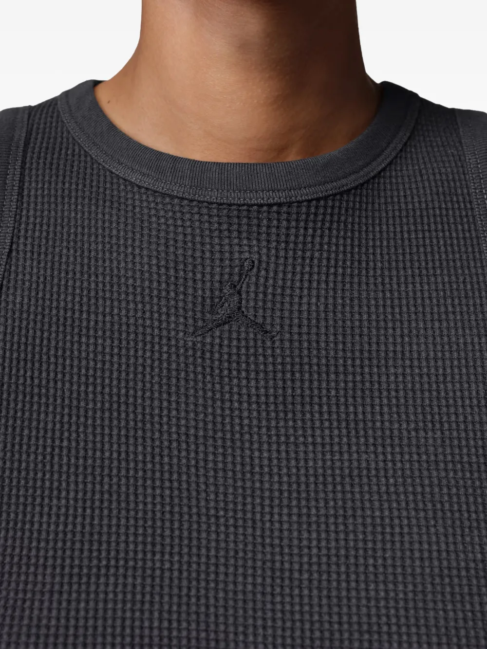Jordan Flight wafelgebreide tanktop Grijs