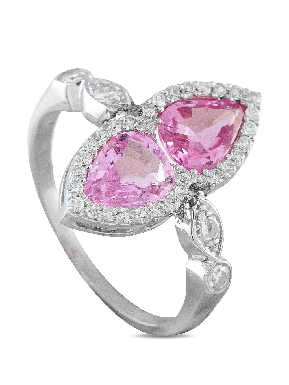 LB Exclusive sapphire and diamond ring - Argento