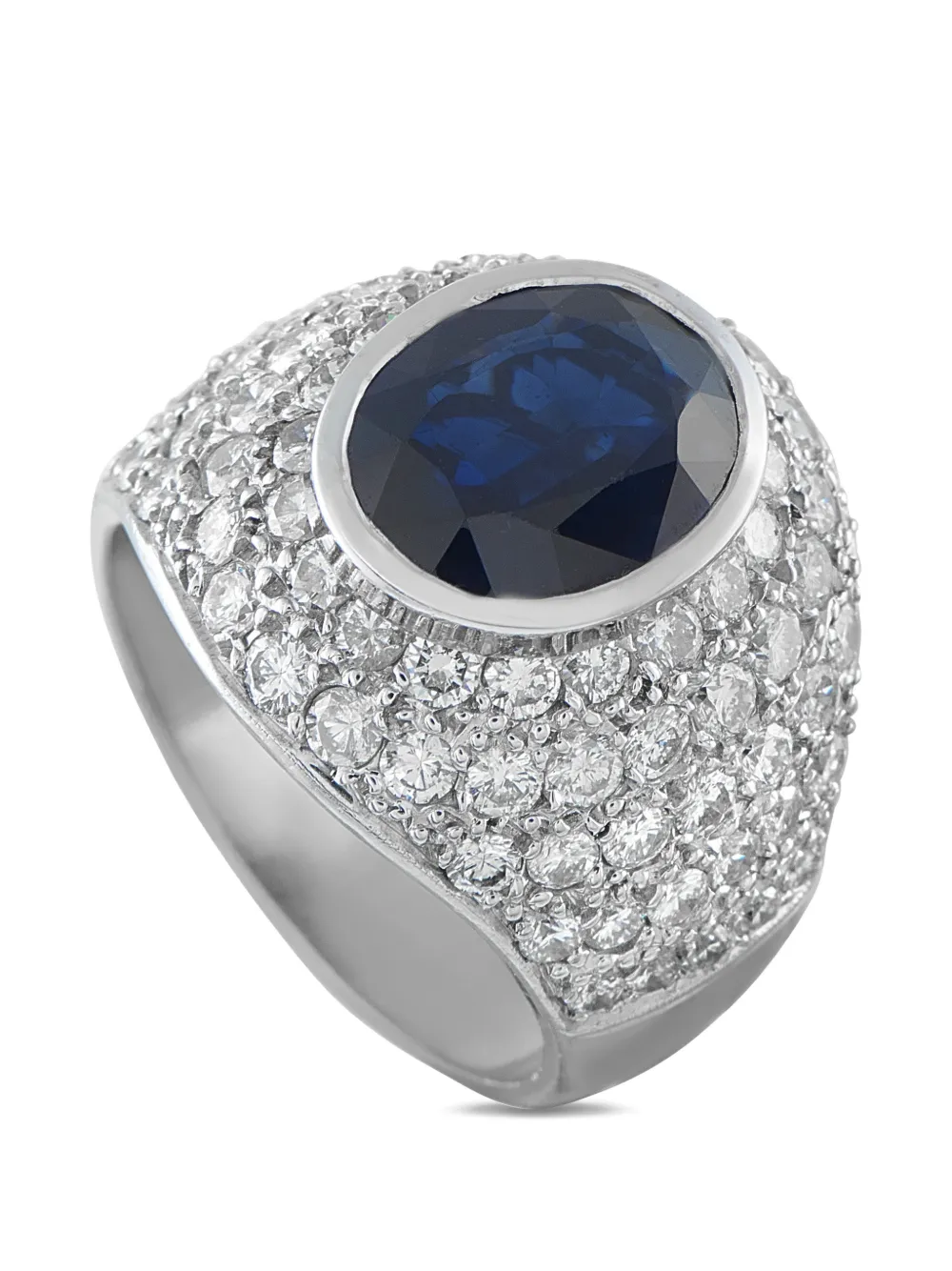 LB Exclusive sapphire and diamond ring - Argento
