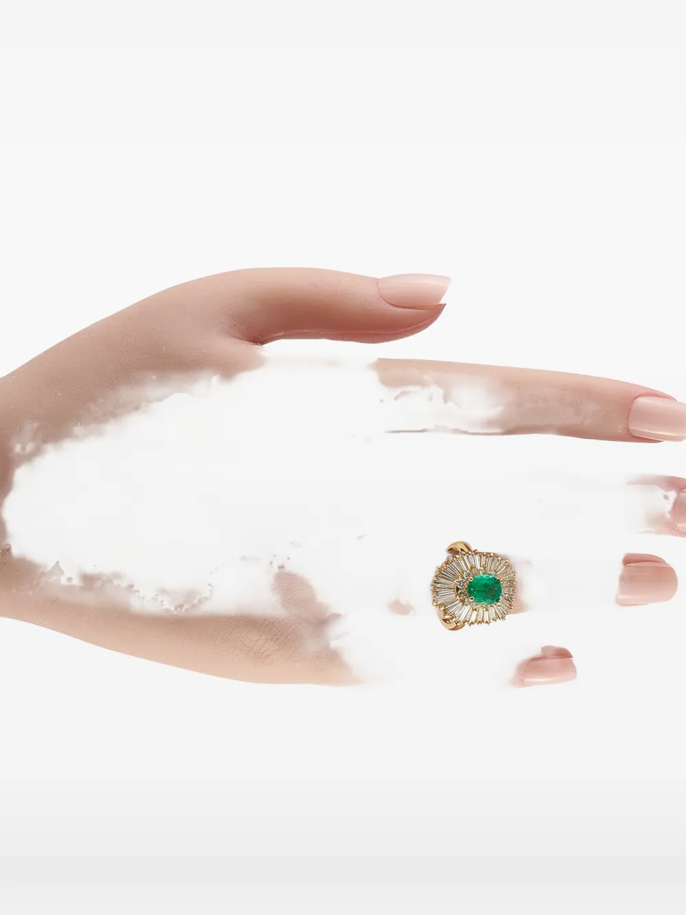 LB Exclusive emerald and diamond ring - Oro