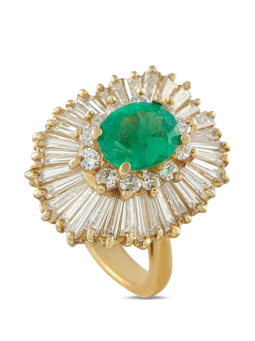 LB Exclusive emerald and diamond ring - Oro