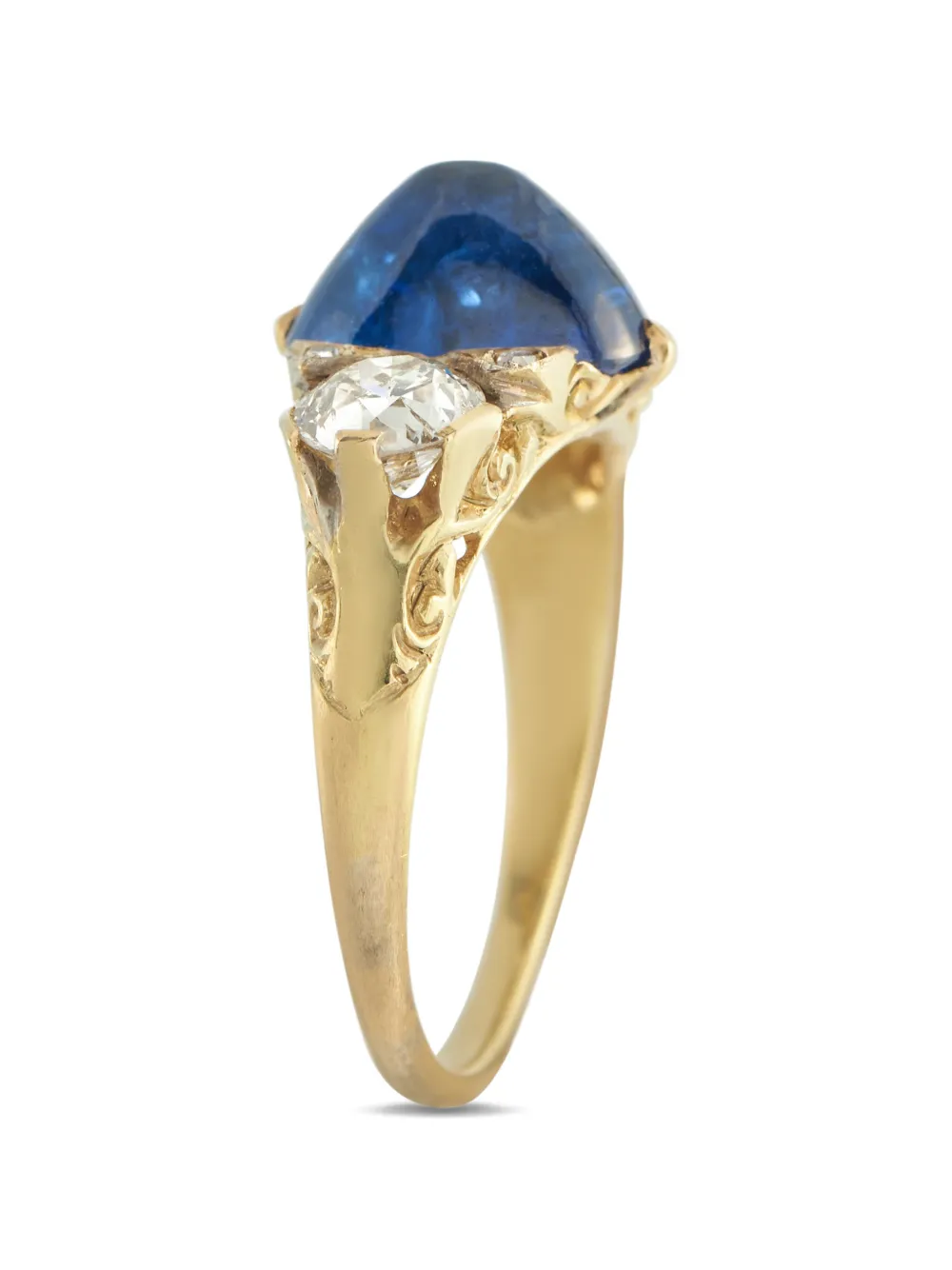 LB Exclusive sapphire and diamond ring - Oro