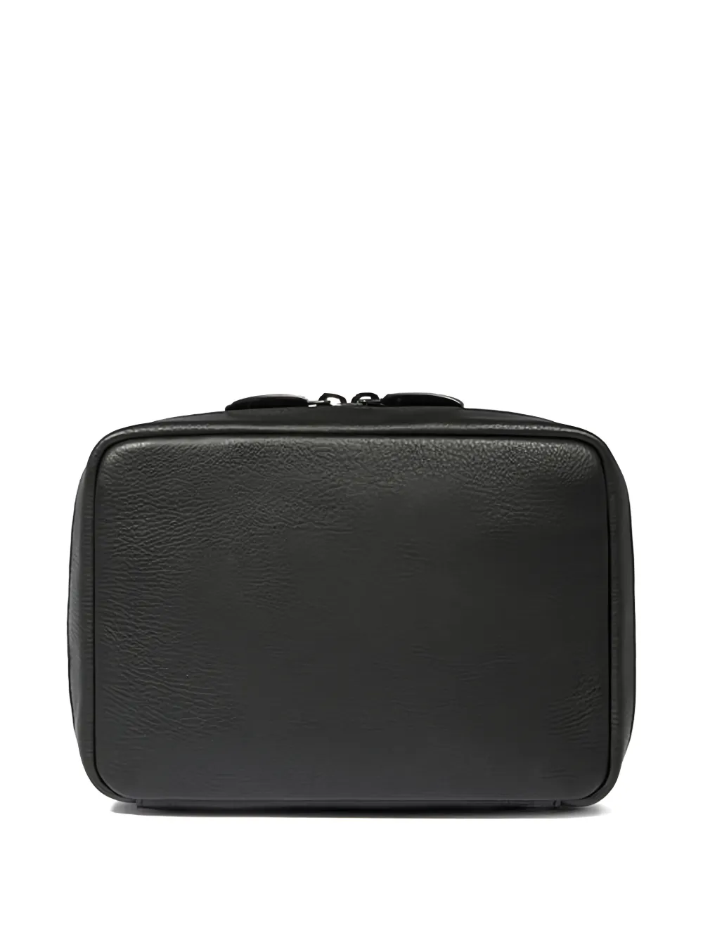 PIQUADRO Leren clutch Zwart