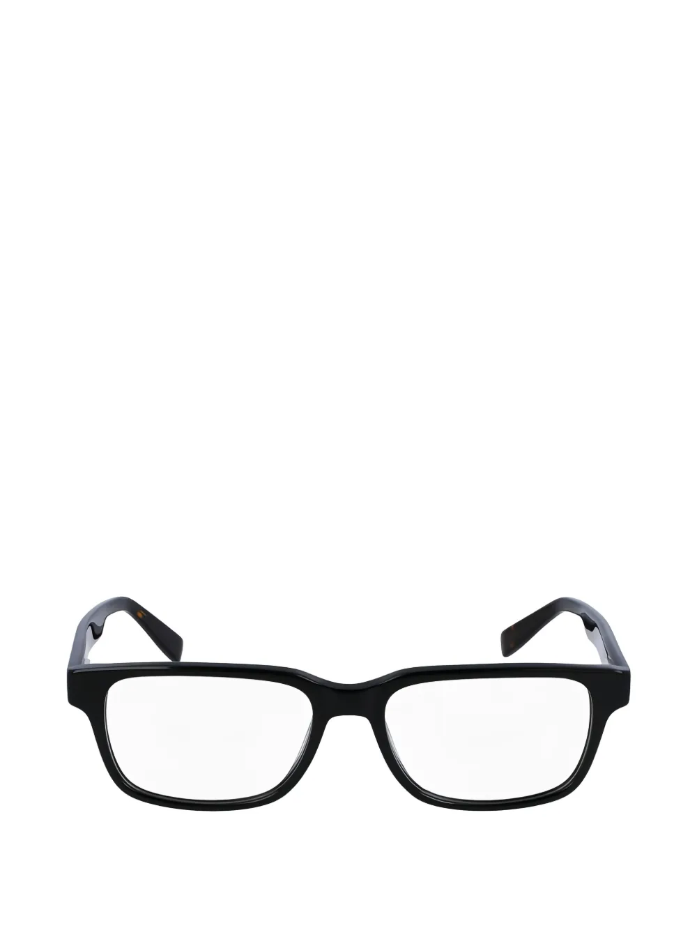 Lacoste rectangle-frame glasses - Schwarz