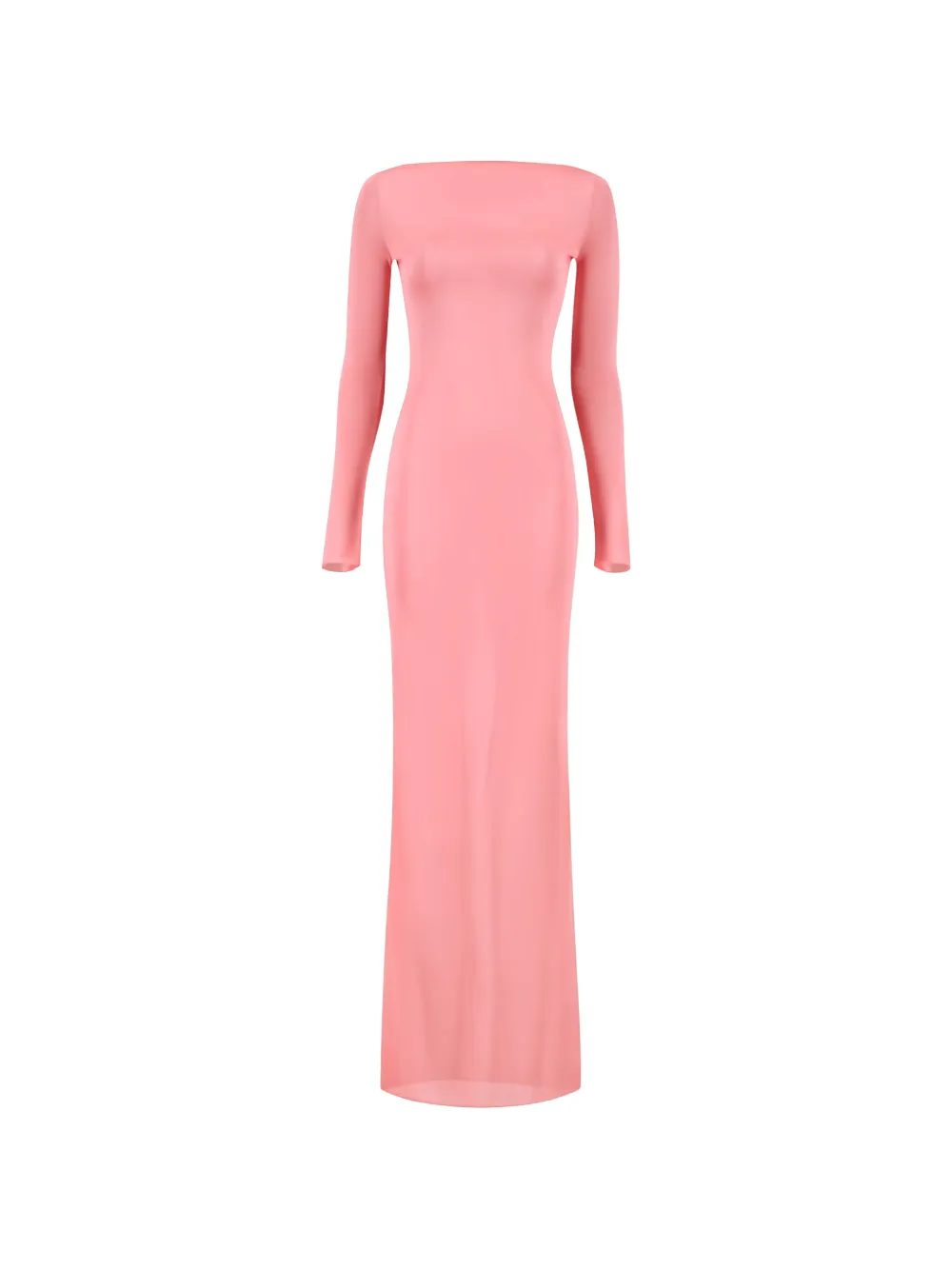 La Galpa Riva Vera long-sleeve maxi dress - Pink