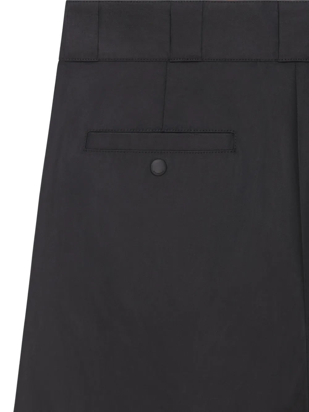 Givenchy Shorts met logopatch Zwart