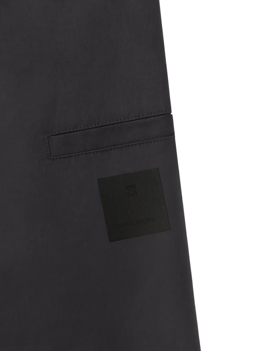 Givenchy Shorts met logopatch Zwart