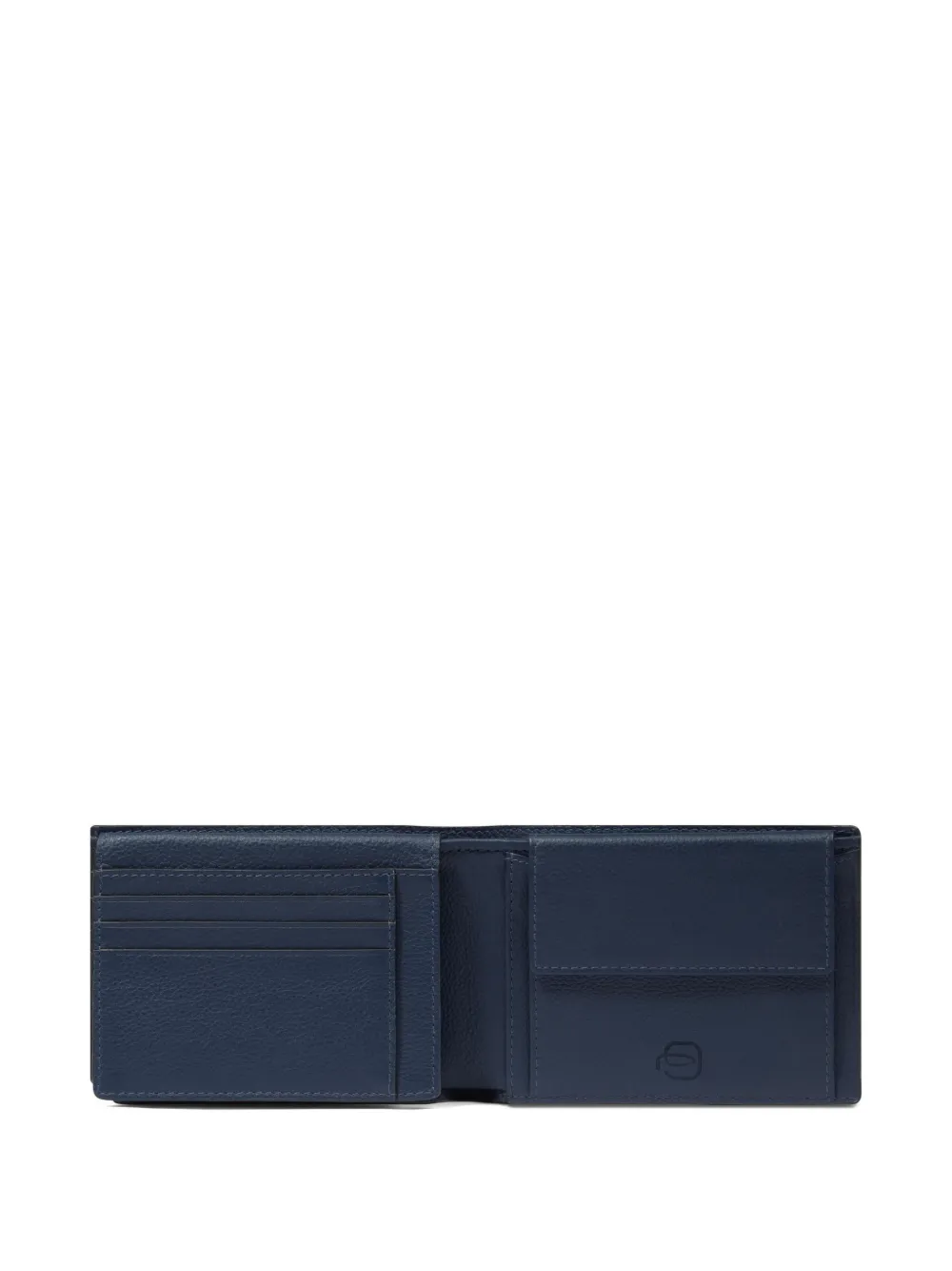 PIQUADRO Leren portemonnee Blauw