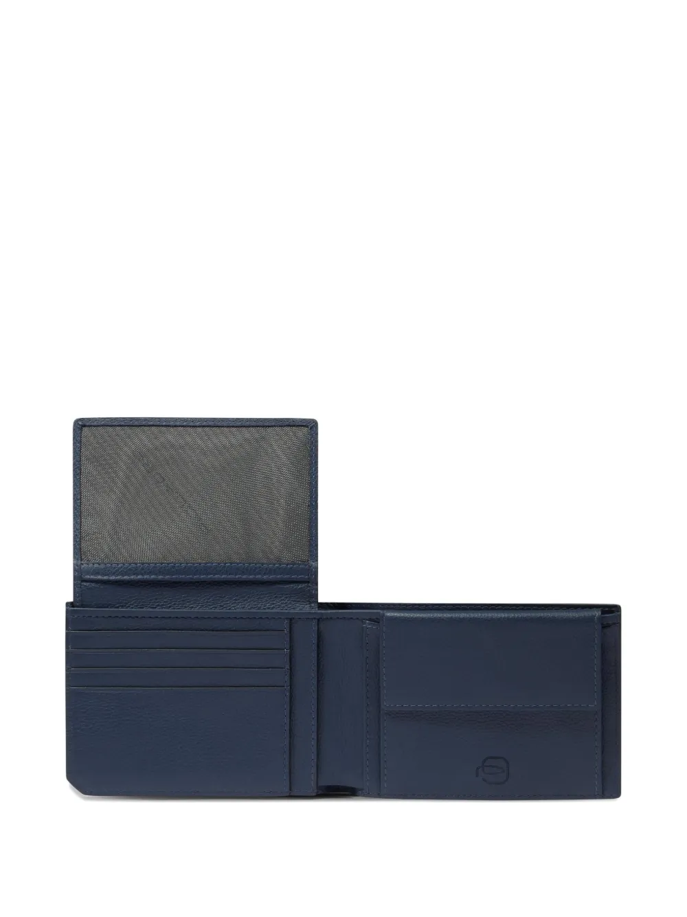 PIQUADRO Leren portemonnee Blauw
