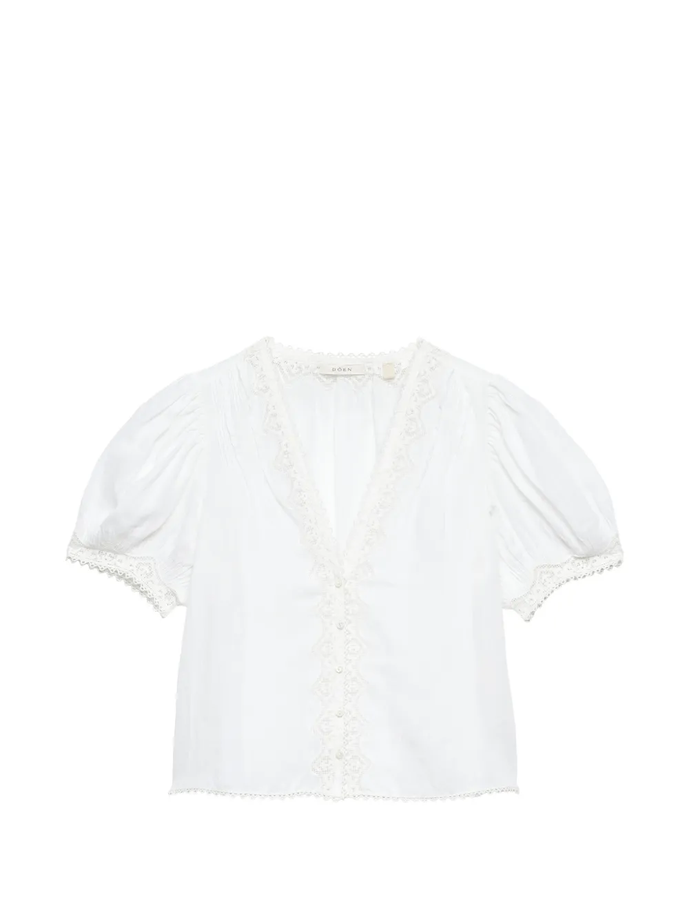 DÔEN Brigitta blouse - Bianco