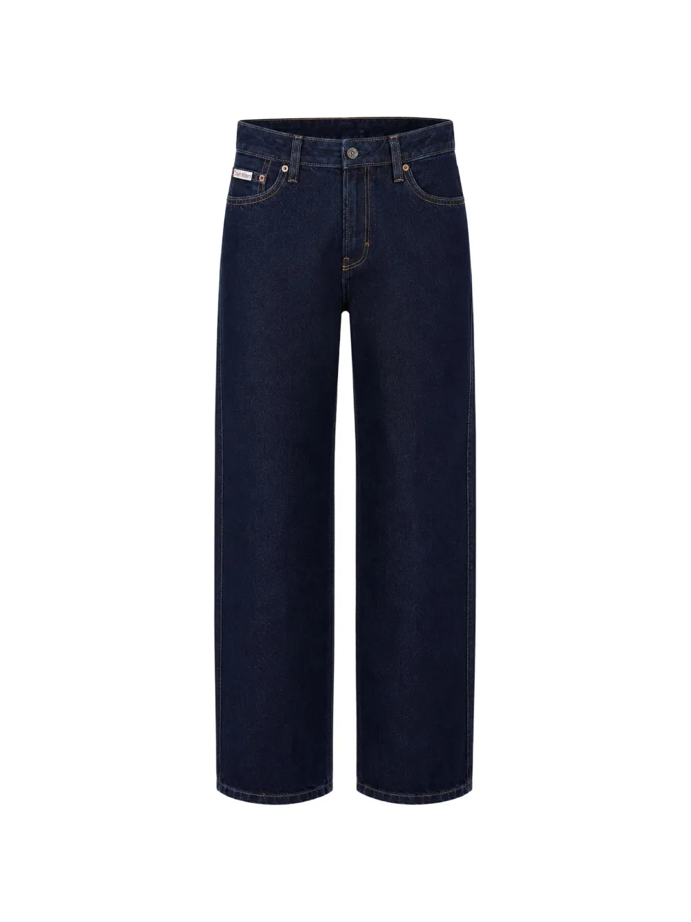 Calvin Klein 90s logo-patch jeans - Blu