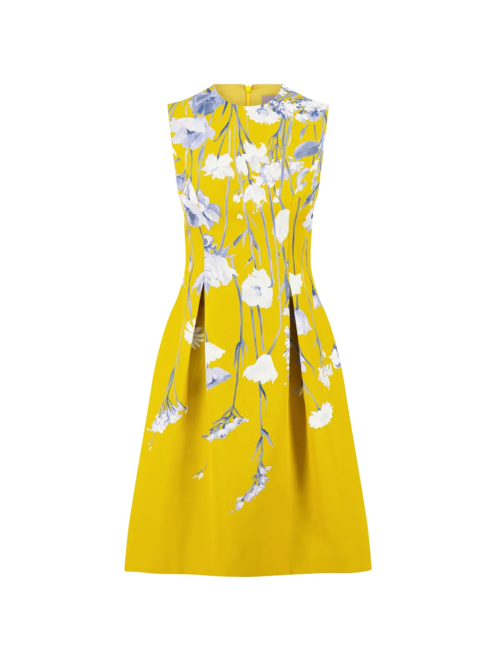 Lela Rose Betsy floral-print dress - Giallo
