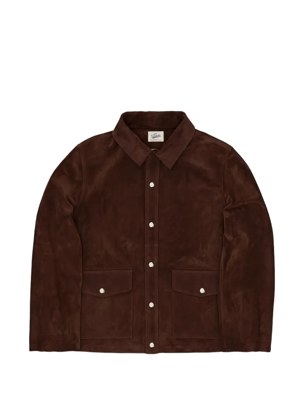 Fortela Welder suede jacket - Marrone