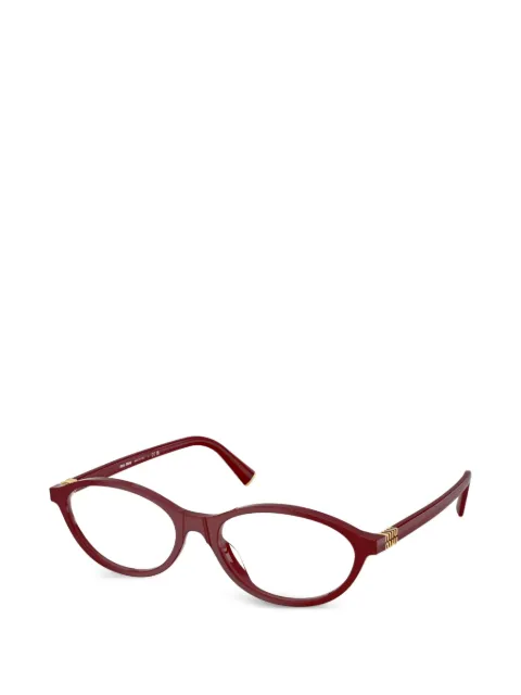 Miu Miu Eyewear oval-frame glasses