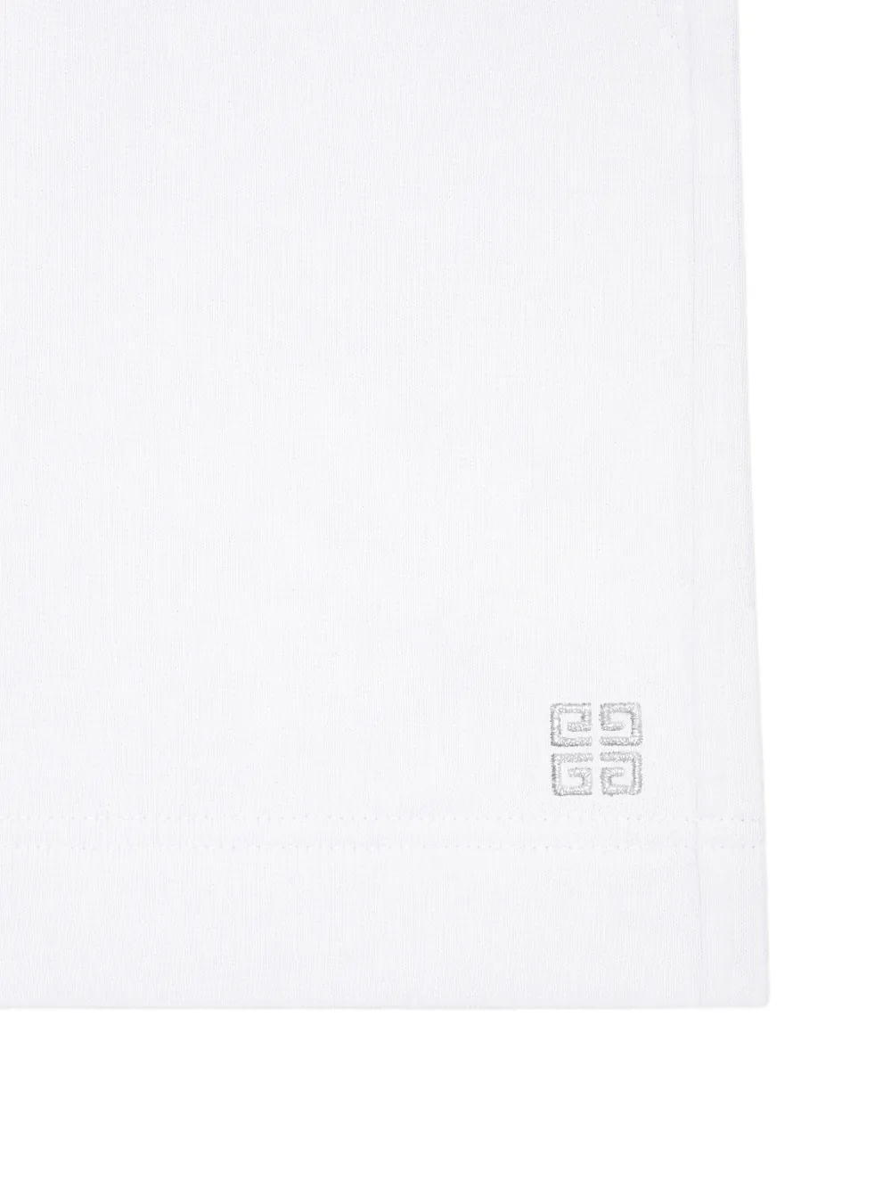  Givenchy Bermudas Con Bordado 4g - Blanco 