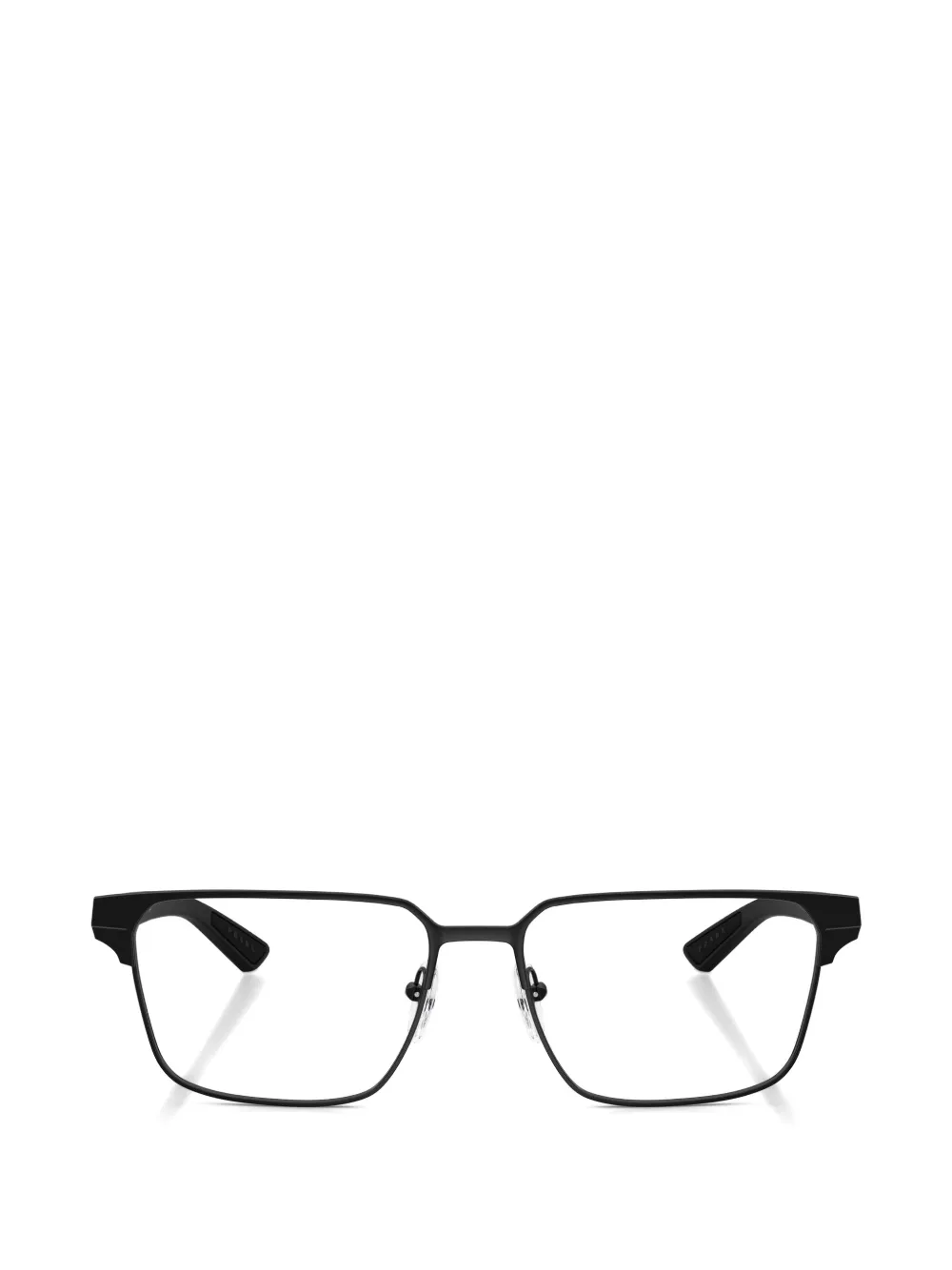 Prada Linea Rossa rectangle-frame glasses - Nero