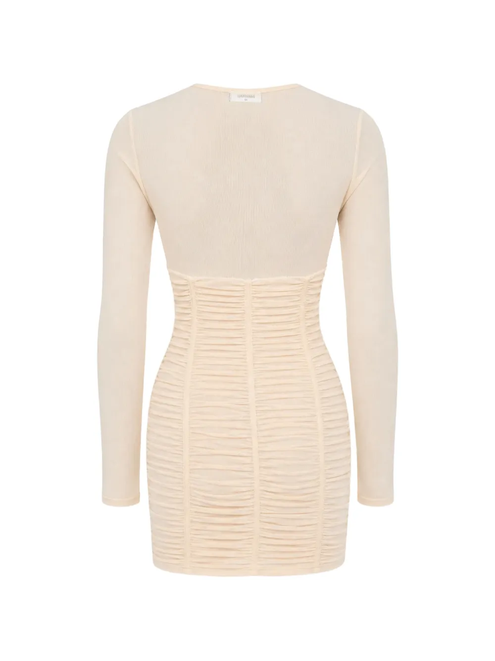 DSQUARED2 Shells mini-jurk met ruches Beige