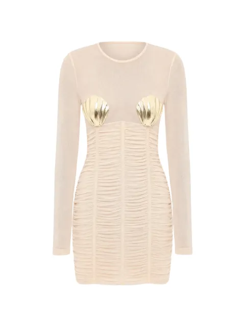DSQUARED2 Shells ruched mini dress