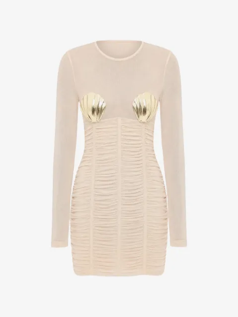 DSQUARED2 Shells ruched mini dress