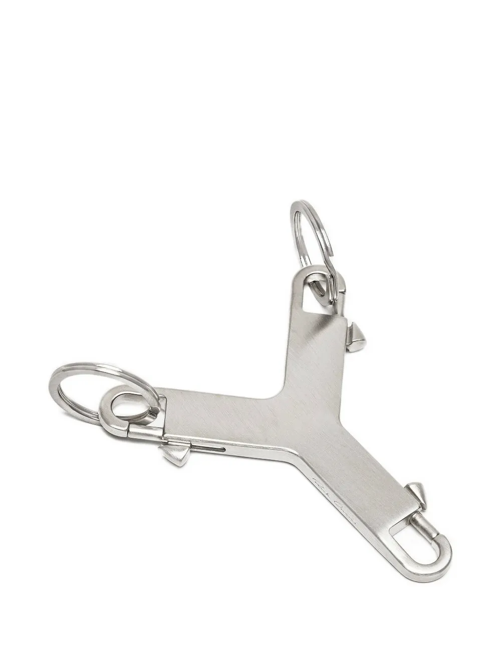 Rick Owens Cerberus Keyring | Silver | FARFETCH CA