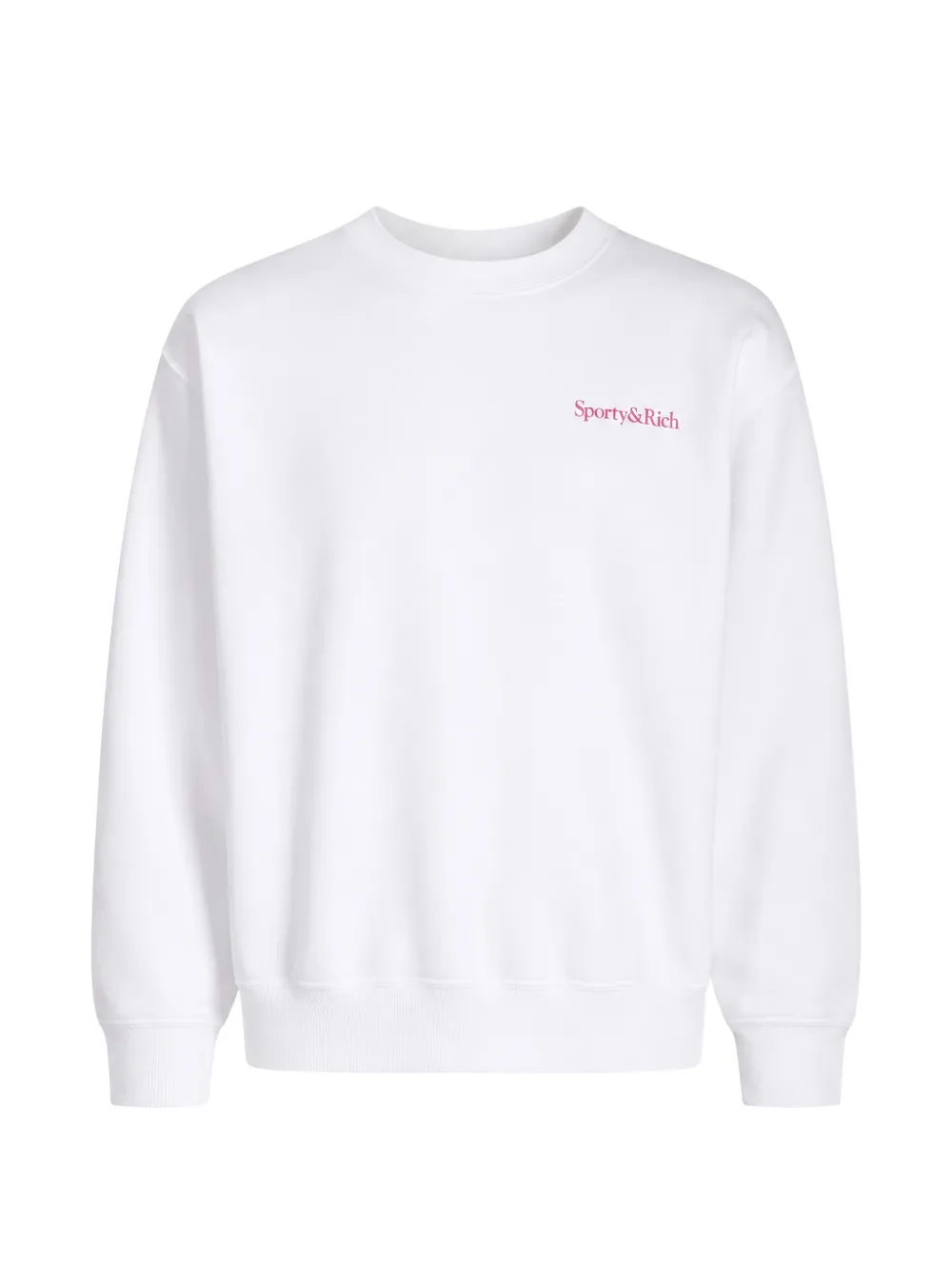 Sporty & Rich logo-print sweatshirt - Bianco